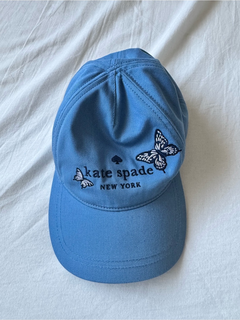 kate spade Blue Butterfly Baseball Cap